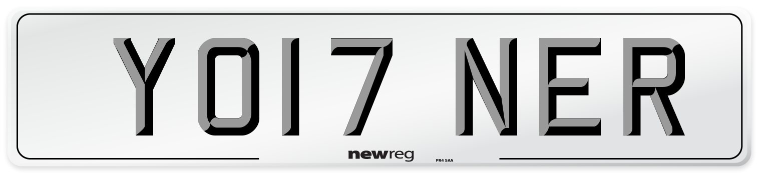 YO17 NER Number Plate from New Reg
